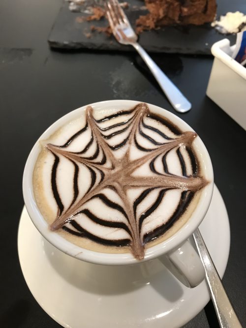 ローマのカフェラテ♪