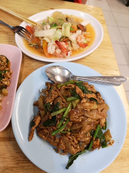 屋台で食べた朝食