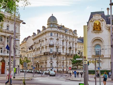 ウィーンの街並み