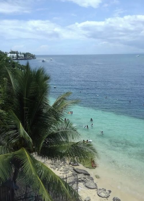 セブ島の美しい海！ホテルのお部屋から