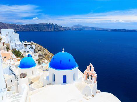 サントリーニ島：風景