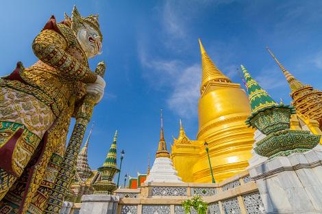 バンコクの王宮「ワットプラケオ」
