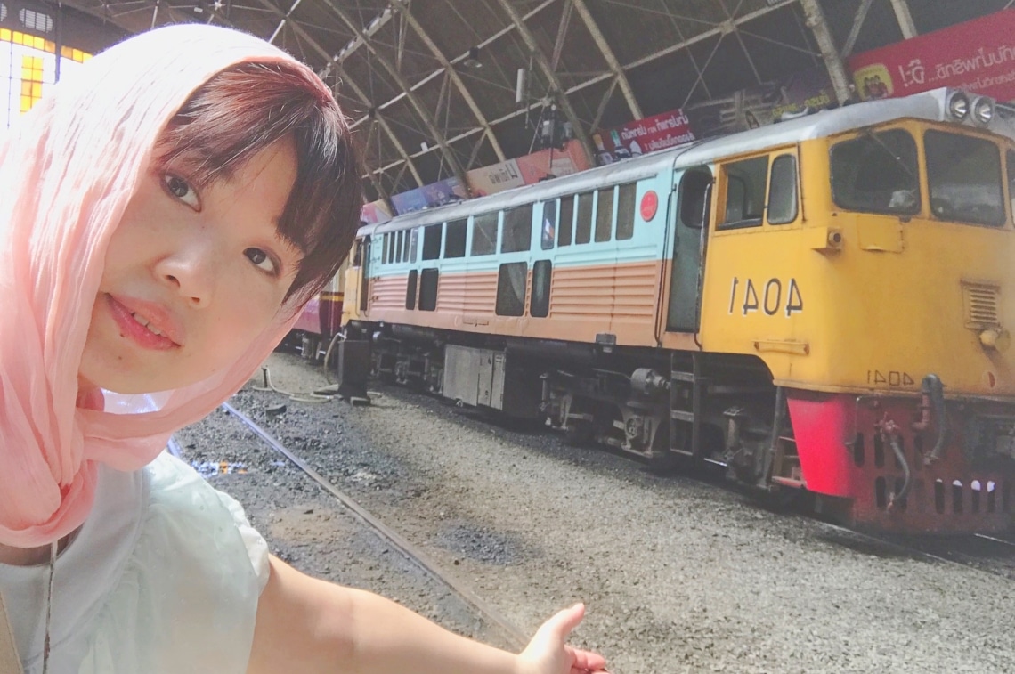 タイ旅行記「バンコクのレトロな電車」