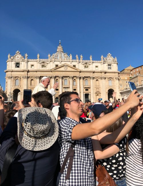 ローマ法王のスピーチ