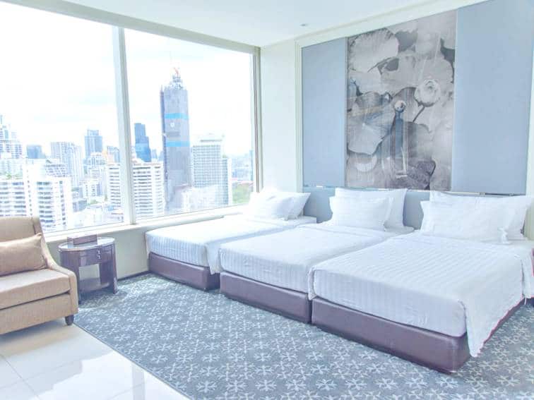 グランドセンターポイントターミナル21の3人部屋