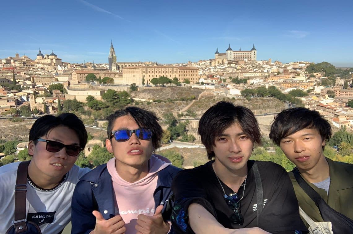 マドリードから少し離れた「トレド」の景色