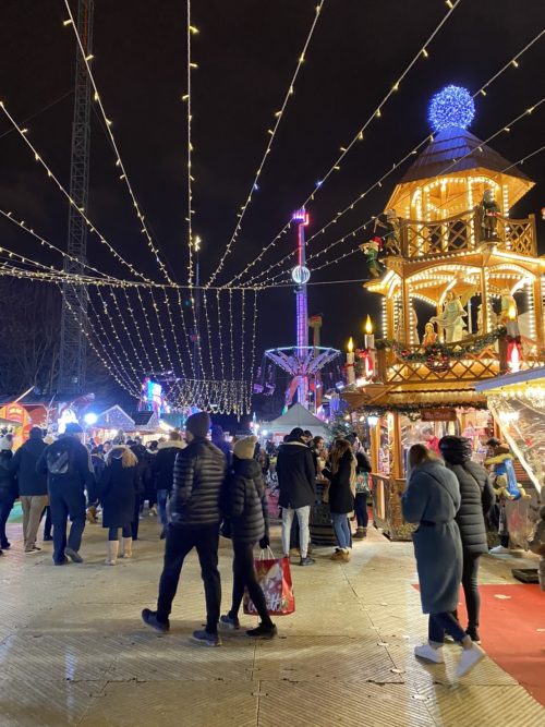 チュイルリー公園 クリスマスマーケット