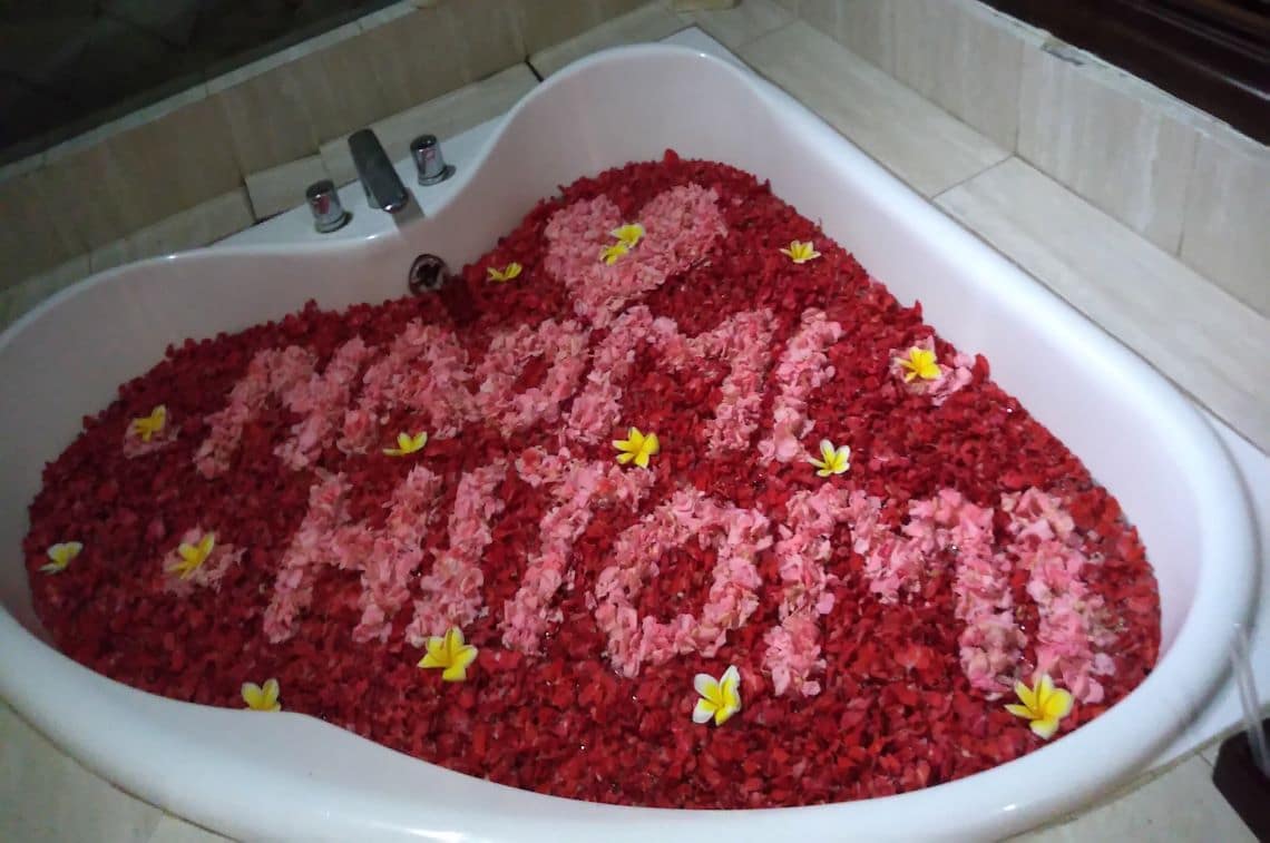 クンティバリスパのフラワーバス