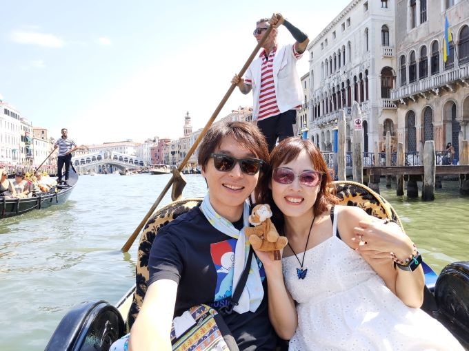 ゴンドラに乗り、最高の旅の締めくくり！