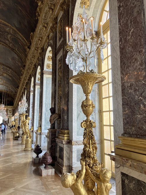 「ベルサイユ宮殿」鏡の間