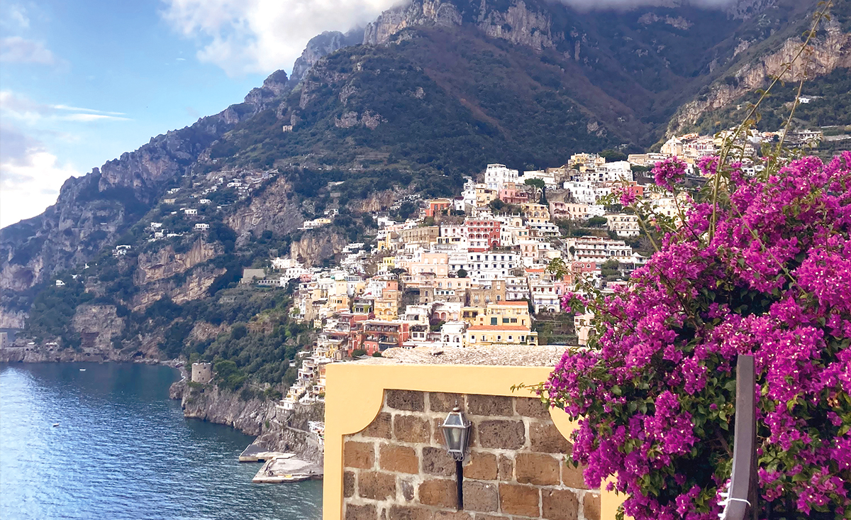 ポジターノからのアマルフィ海岸