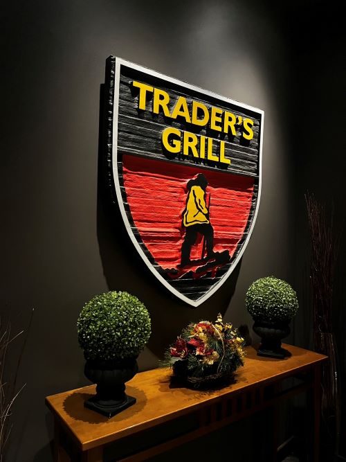 1階のレストラン「TRAIDER GRILL」