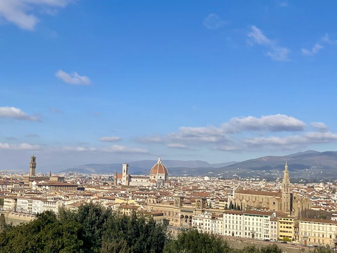 ミケランジェロ広場からの眺望