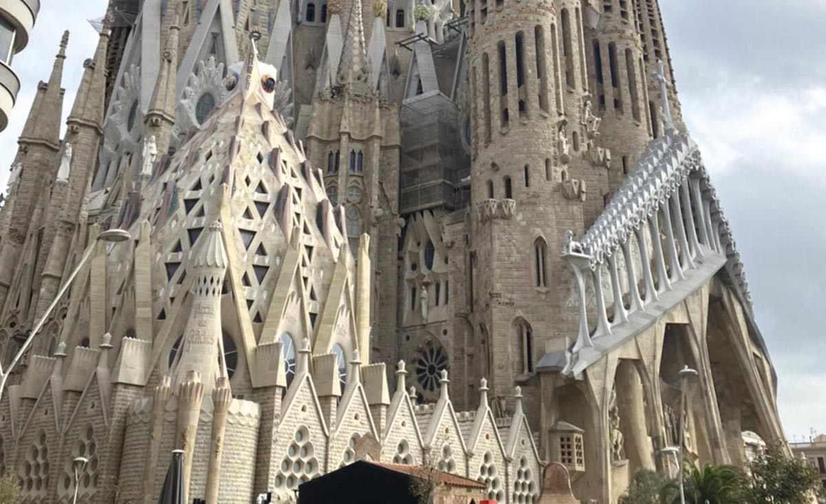 夢だったサグラダ・ファミリアを訪問