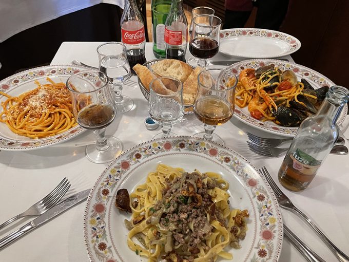 ローマで最後の夕食