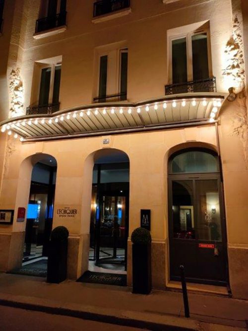オテル レシキエー オペラ パリの外観