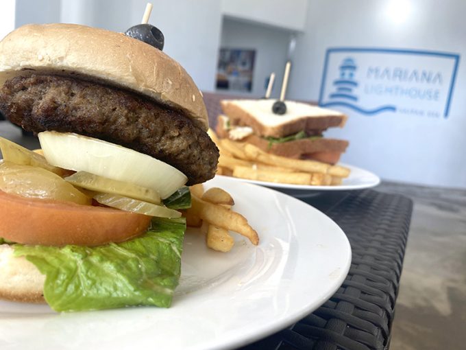 ランチに食べたハンバーガー