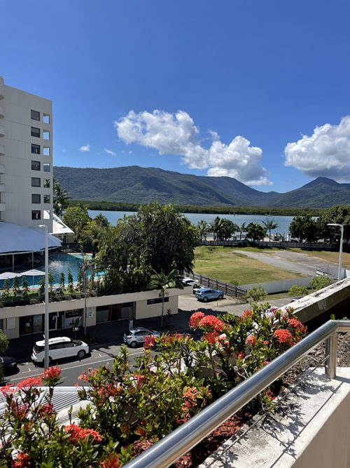 お部屋のベランダ