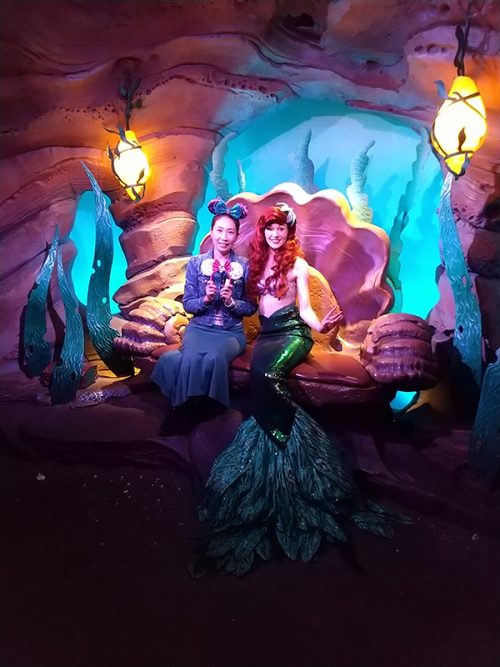 アリエルとグリーティング