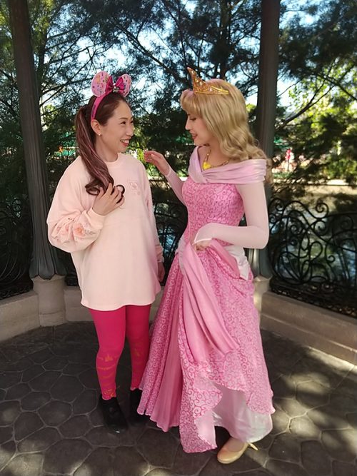 オーロラ姫とグリーティング