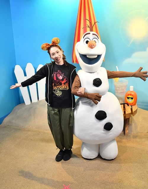 オラフにも会いました！