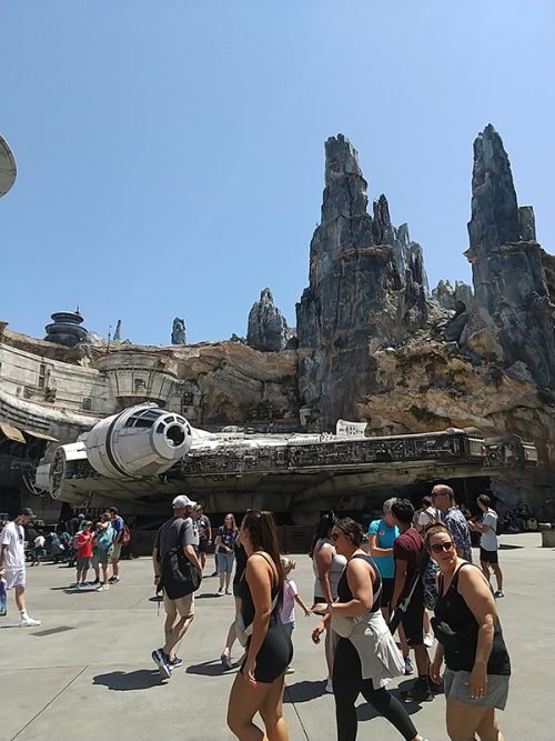 『スターウォーズ』をテーマとしたエリア