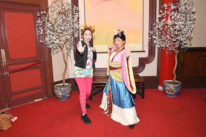 ムーランとグリーティング