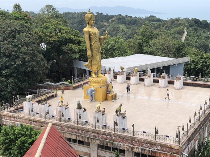 十二支の像がある寺院