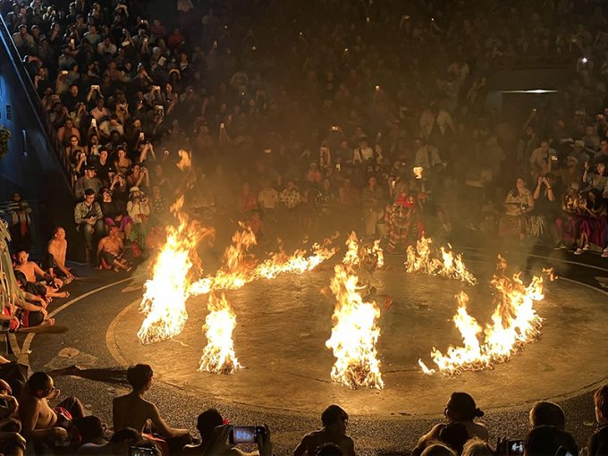 ケチャダンス観賞