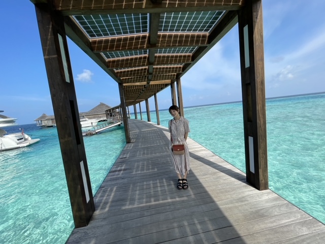 アンダーシーに向かう橋のあたりの海がすごく綺麗だった