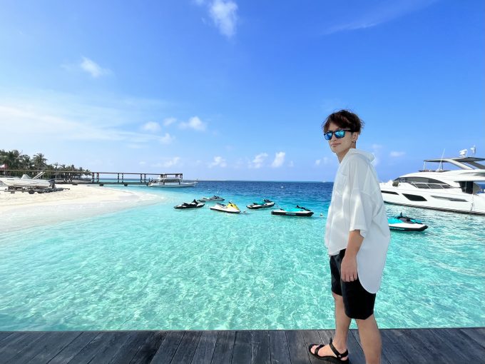 無加工でもこんな綺麗な海をずっと忘れません。