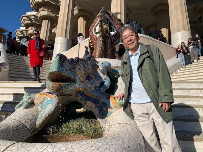 グエル公園の大トカゲ