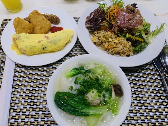 ムリアリゾートの朝食