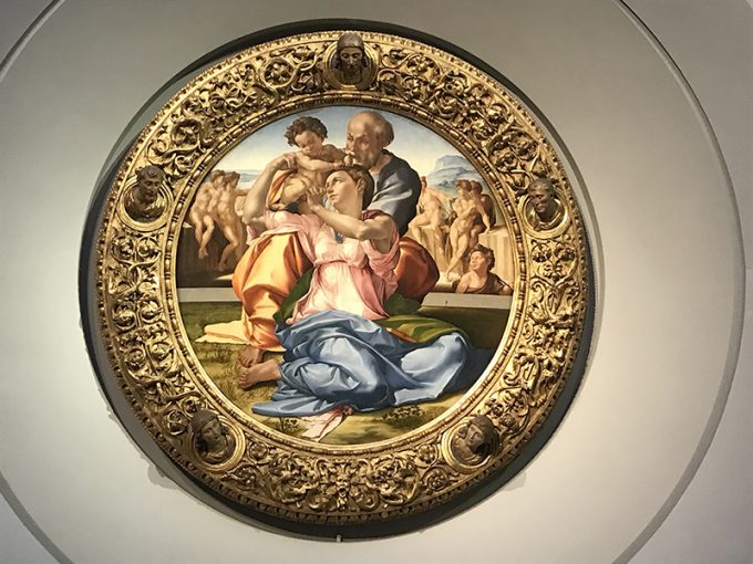 ミケランジェロの『聖家族』