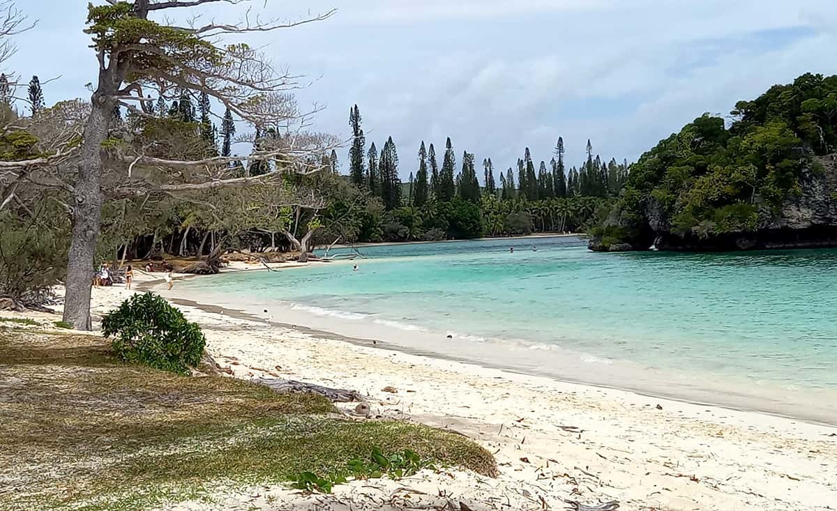 イルデパン島の美しいビーチ