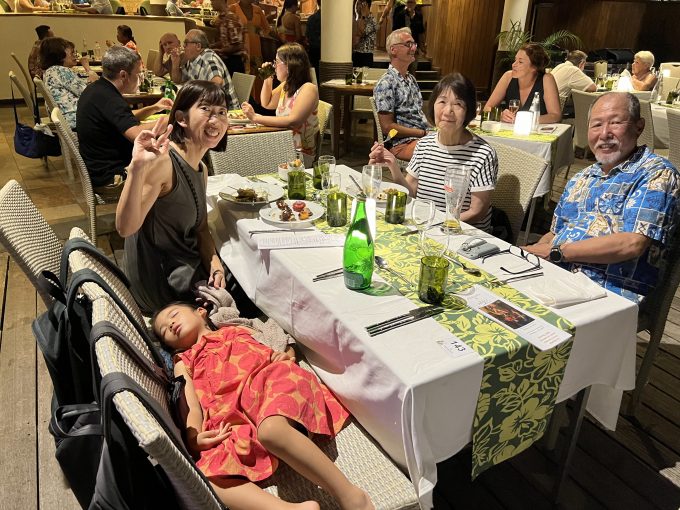 ディナーをいただきながらダンス鑑賞