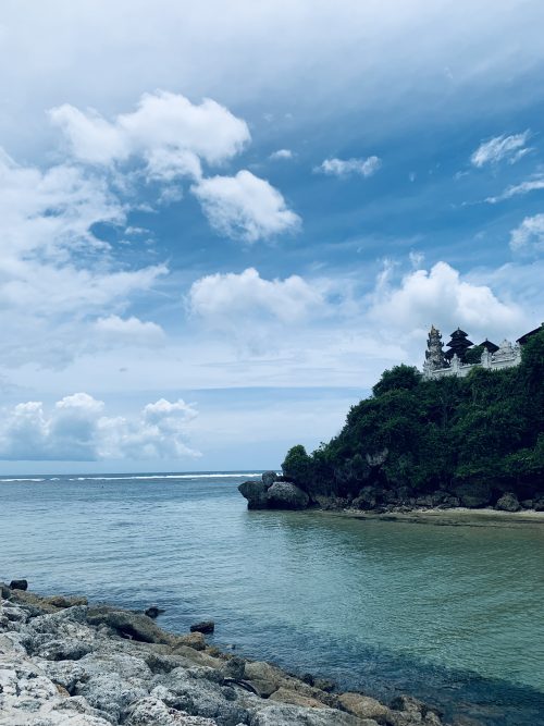 ムリアリゾートプライベートビーチから見た風景