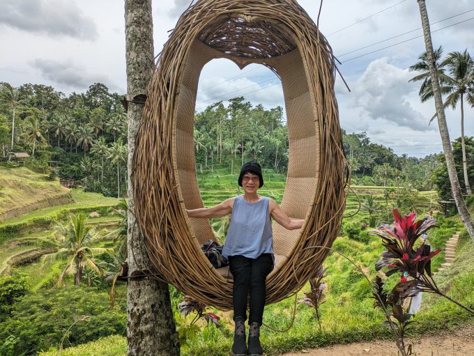 ライステラスで写真撮影