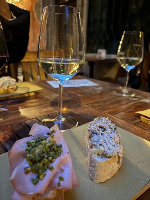 Ostaria dai Zemeiで楽しんだ夕食とワイン