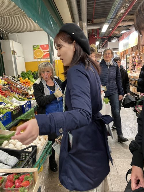 フィレンツェの中央市場