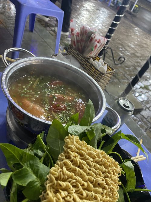 お野菜たっぷりのシーフード鍋