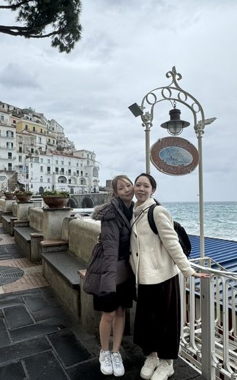 午前中はまだ小雨でした