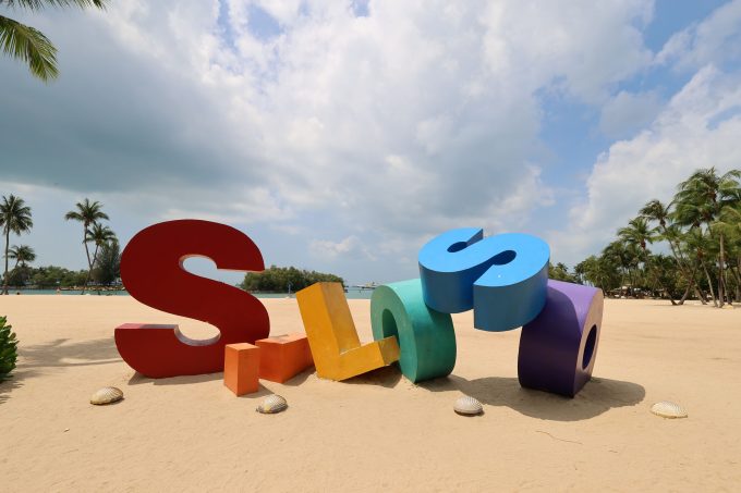 セントーサ島「シロソビーチ」