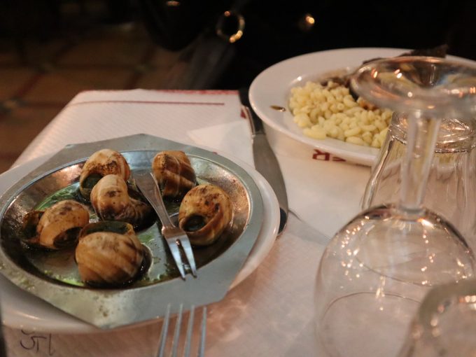 エスカルゴにも挑戦しました！美味しかったです♩