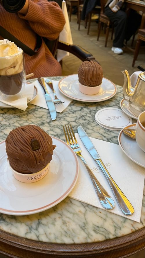 アンジェリーナのモンブラン