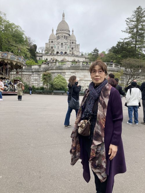 サクレ・クール寺院にて