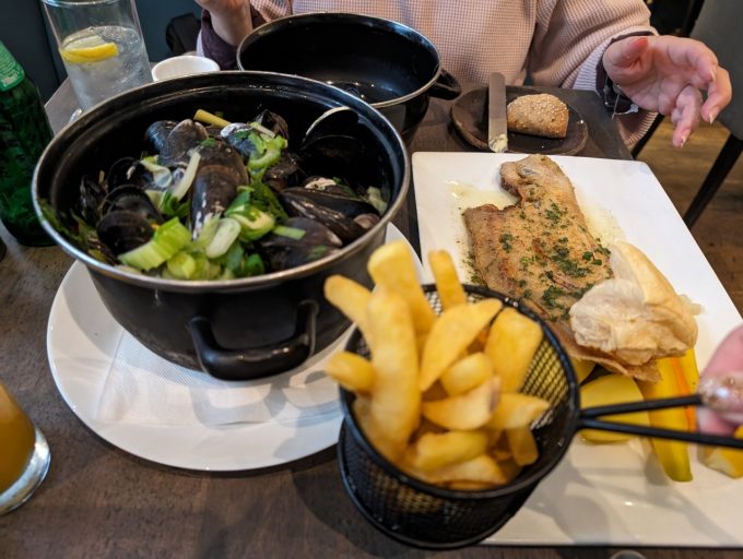 le marmitonで食べたムール貝料理