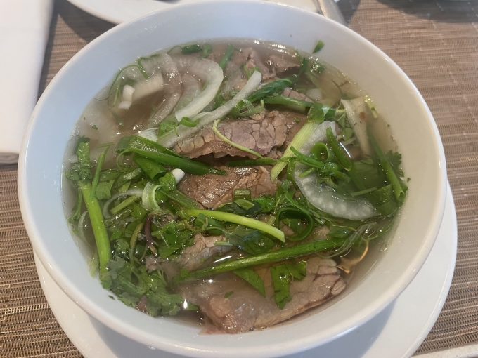 メリアハノイの朝食ビュッフェで食べたフォーボー