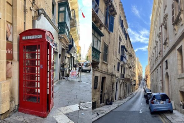 バレッタの街並み