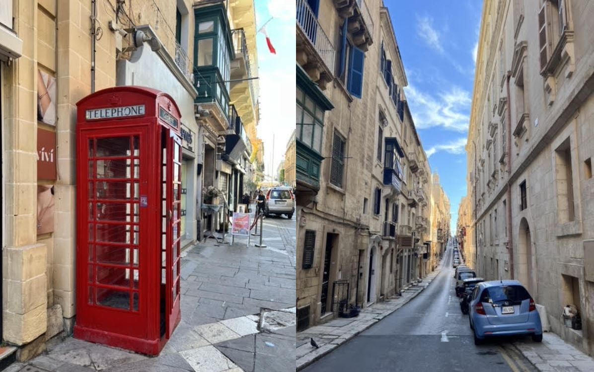 バレッタの街並み